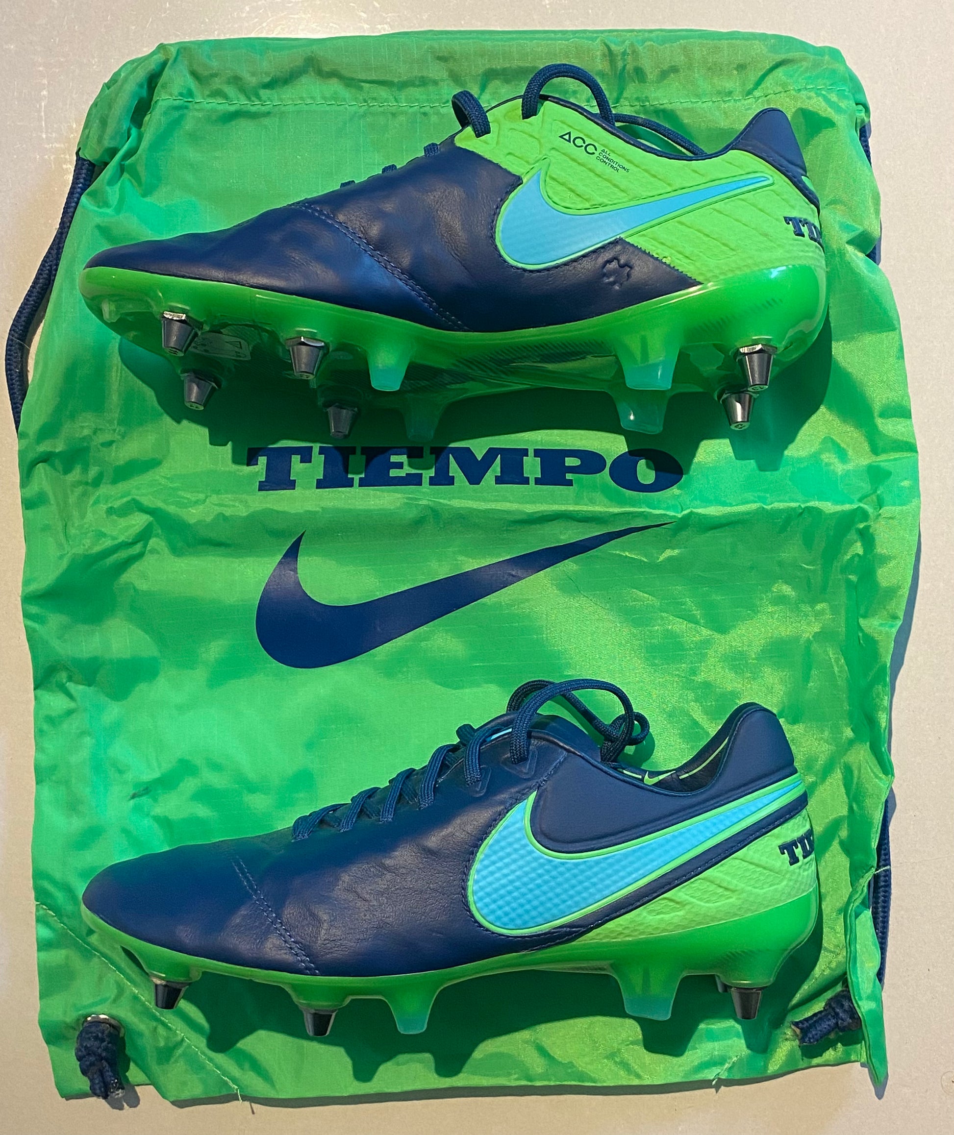 Nike tiempo discount legend 6 verte