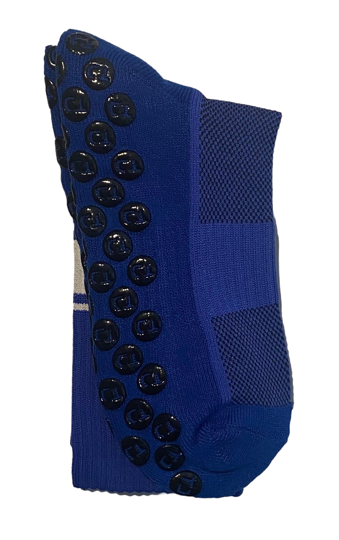 Chaussette antiderapante bleu TP