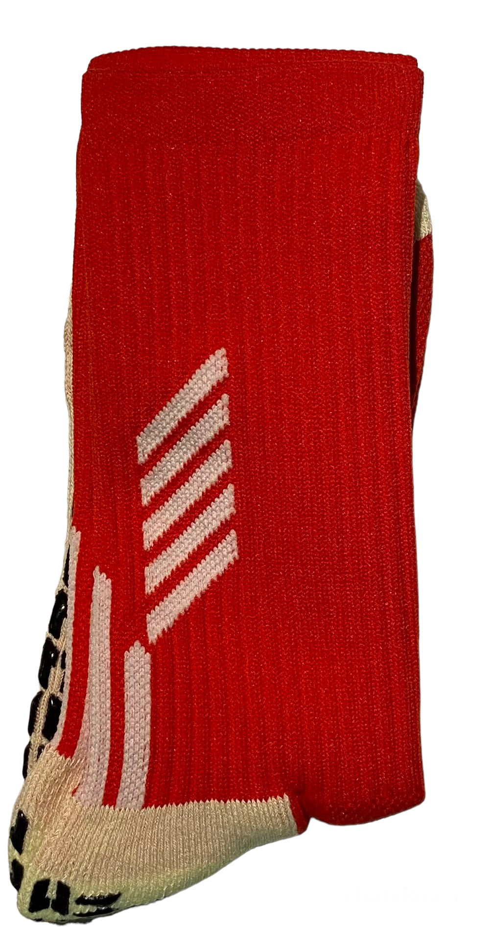 Chaussette antiderapante rouge